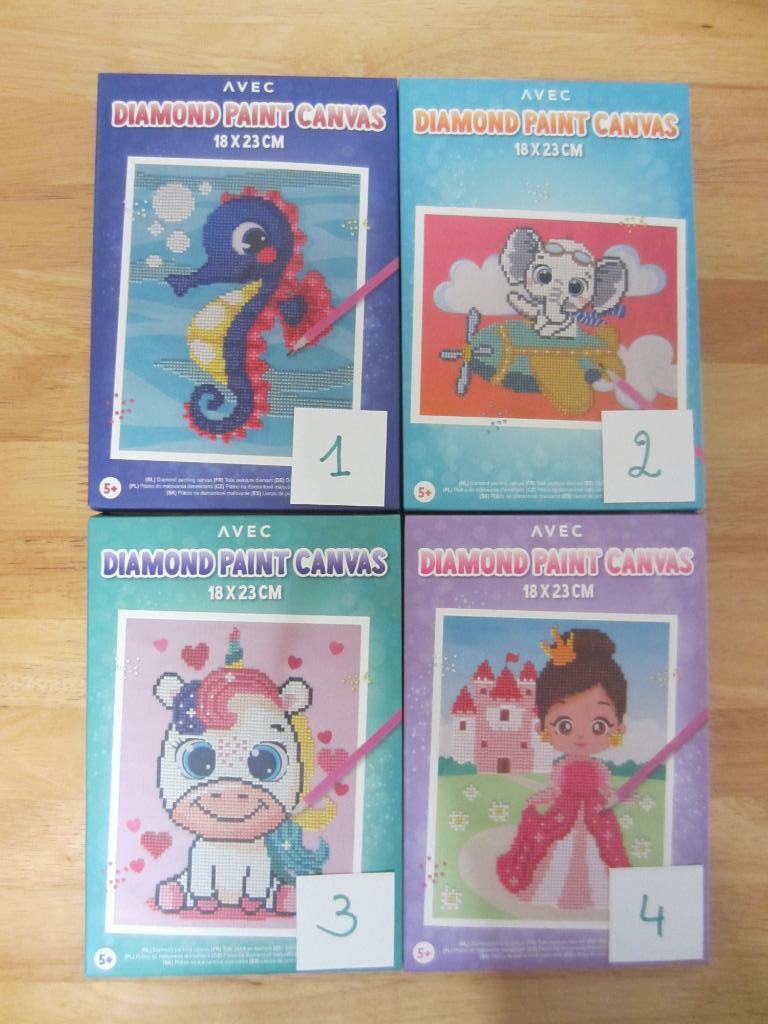 Diamond painting kinderen Diverse motieven, Ophalen of Verzenden, Nieuw