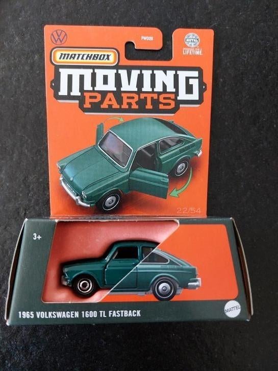matchbox volkswagen 1600 TL fastback 1965, Hobby & Loisirs créatifs, Voitures miniatures | 1:50, Enlèvement ou Envoi, Neuf, Voiture