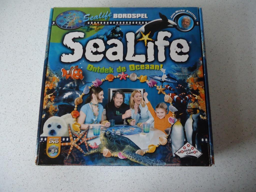 "Sealife" DVD Bordspel van Identity Games in nieuwe staat !, Een of twee spelers, Ophalen of Verzenden, Zo goed als nieuw, Identity Games