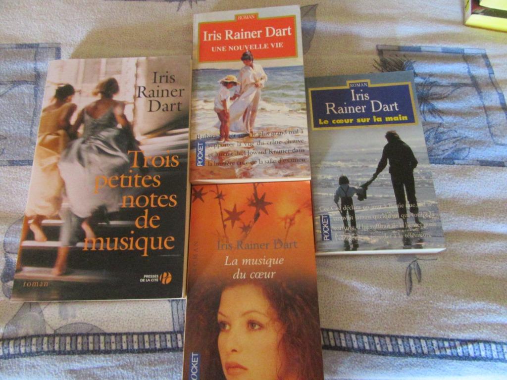E 4 romans d'Iris Rainer Dart, Ophalen, Gelezen
