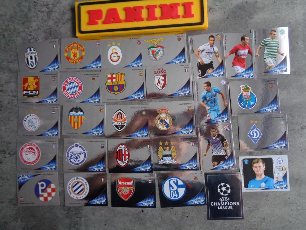 PANINI AUTOCOLLANTS DE FOOTBALL LIGUE DES CHAMPIONS 2012/201, Envoi