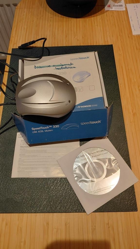 Modem ADSL Speedtouch Thomson, Télécoms, ISDN (RNIS) & ADSL, Enlèvement ou Envoi, Comme neuf, Modem