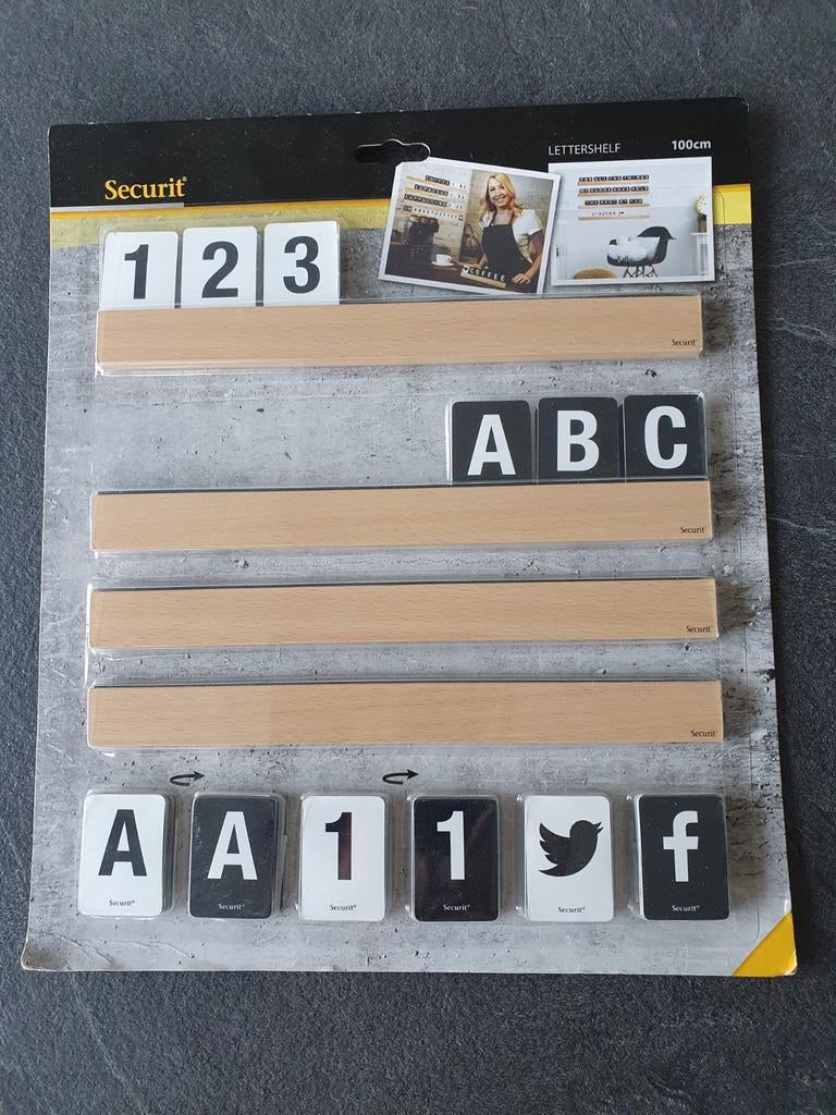 nieuw letterbord 100 cm, Ophalen, Nieuw