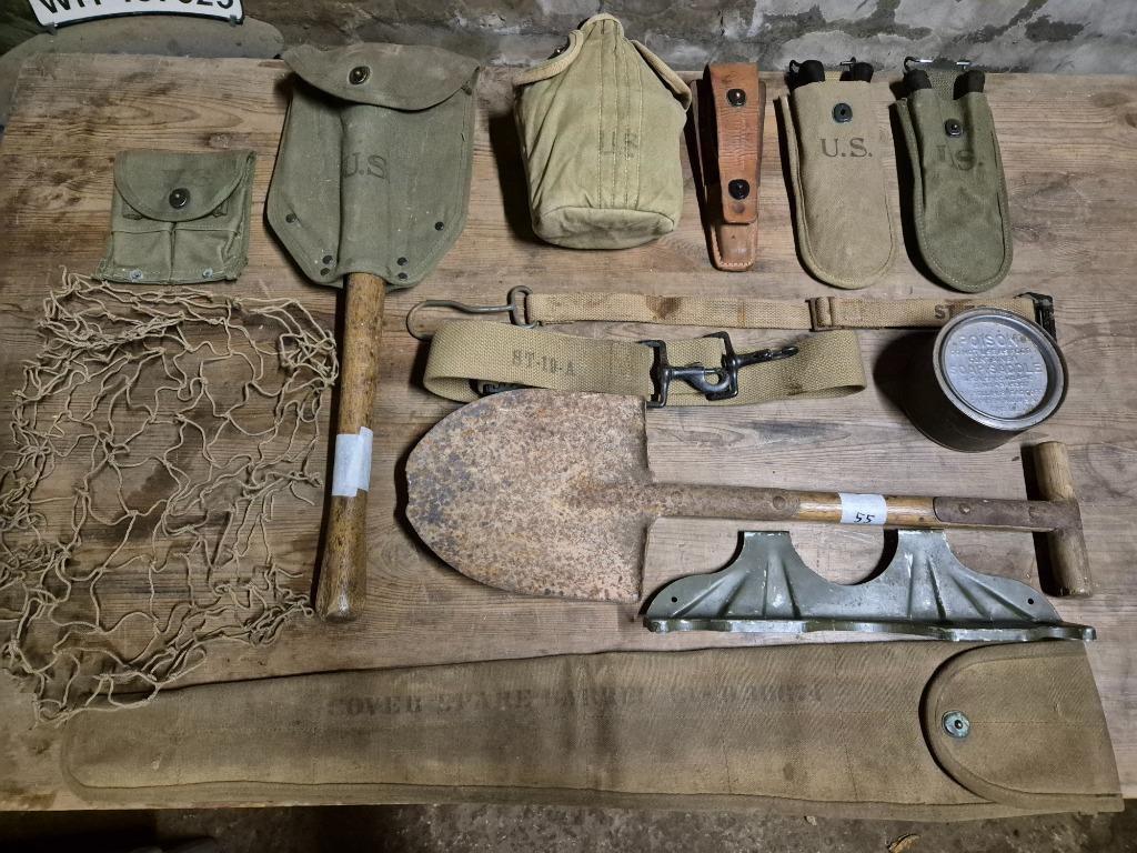 Divers G.I. U.S. WW2, de Normandie à Bastogne, Collections, Envoi, Armée de terre, Autres types