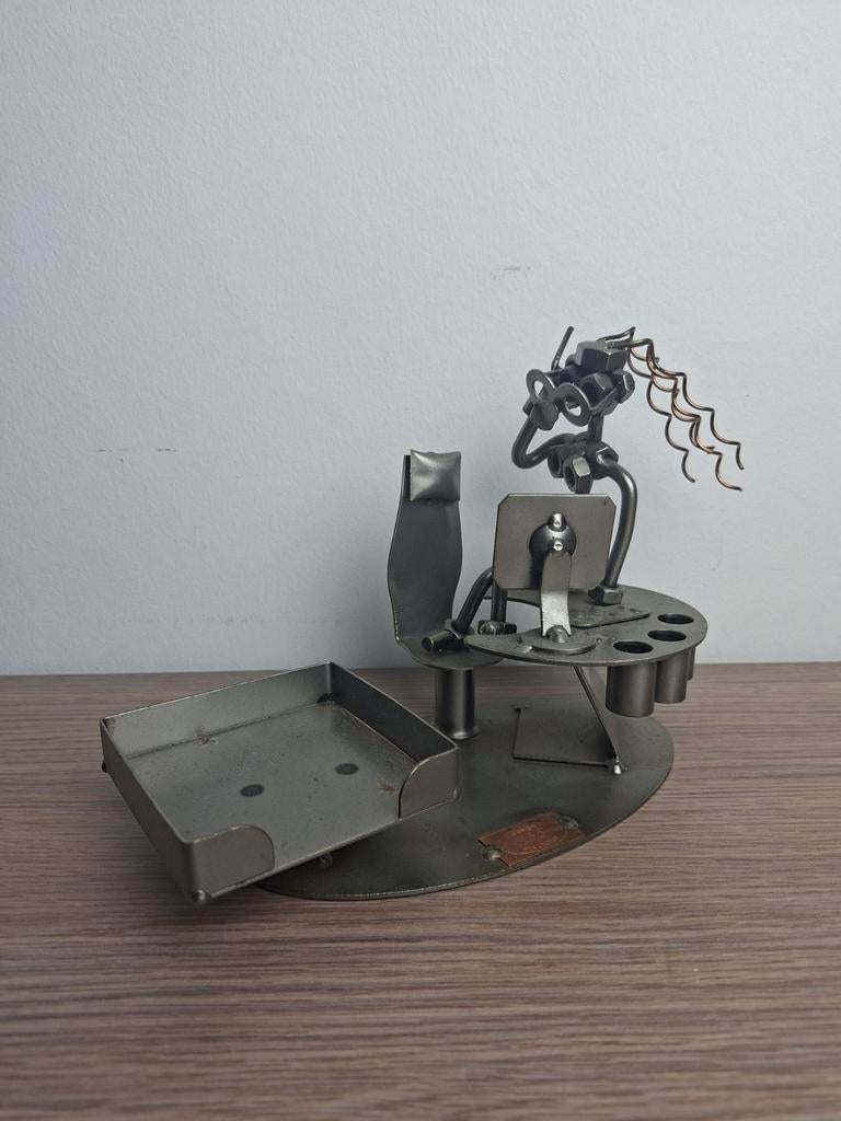 Metalen Sculptuur, Antiek en Kunst, Antiek | Tin, Ophalen