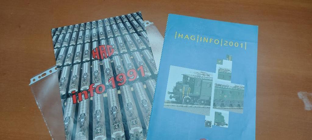 Brochure Hag Info 1991/2001, Hobby & Loisirs créatifs, Trains miniatures | HO, Autres marques, Analogique, Enlèvement ou Envoi