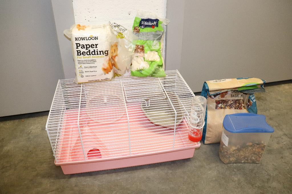 Cage pour Hamster + accessoires, Enlèvement, Comme neuf, Cage, Hamster