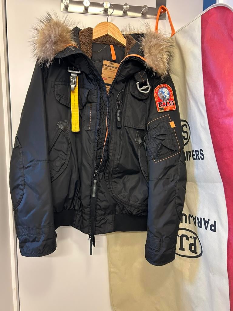 Parajumpers veste Gobi noir, Enlèvement ou Envoi, Parajumpers, Comme neuf, Taille 46 (S) ou plus petite