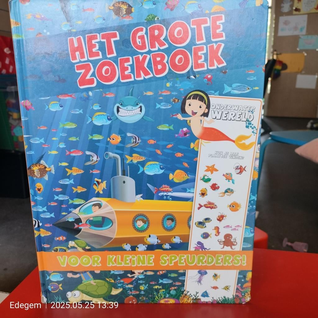 het grote zoekboek, Enlèvement, Utilisé