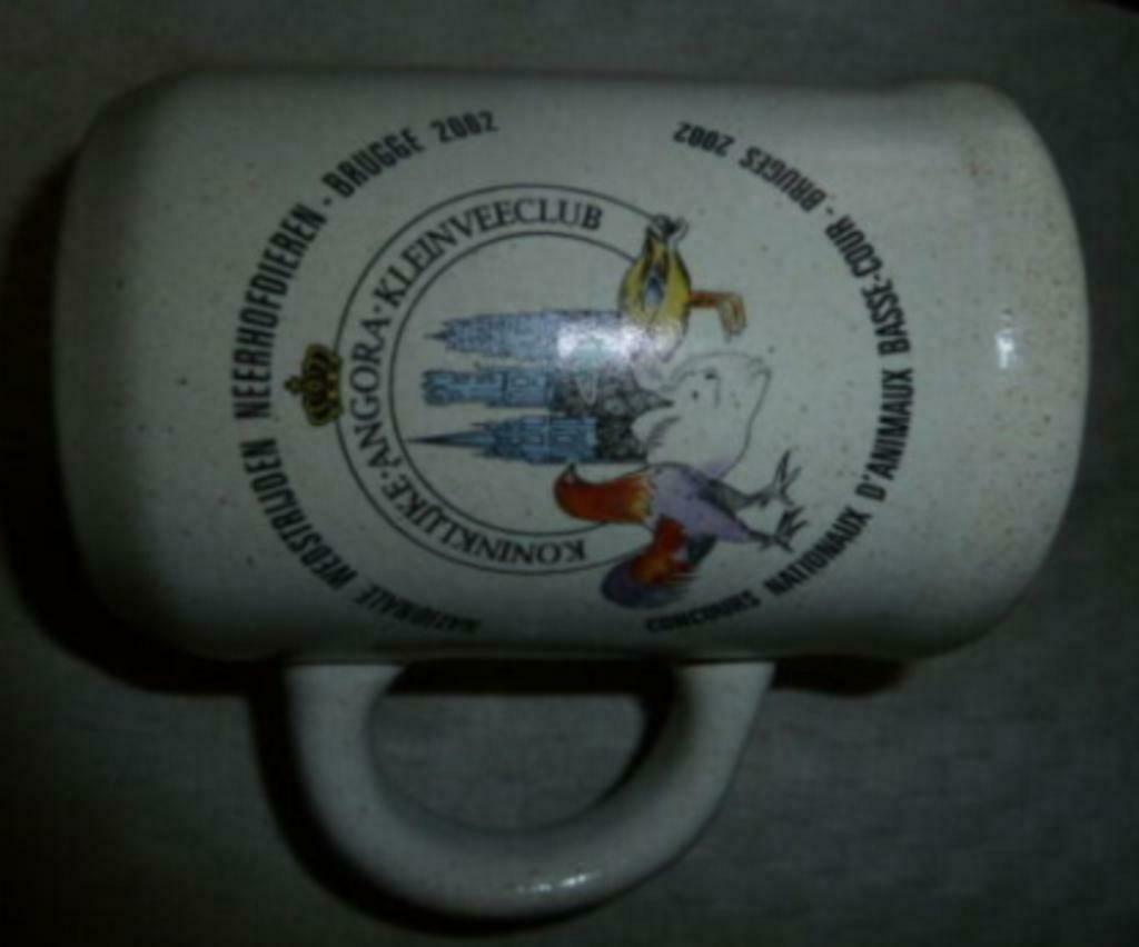 #B bier glas pul MARCASSOU - KONINKLIJKE ANGORA KLEINVEECLUB, Collections, Enlèvement ou Envoi, Utilisé, Verre à bière