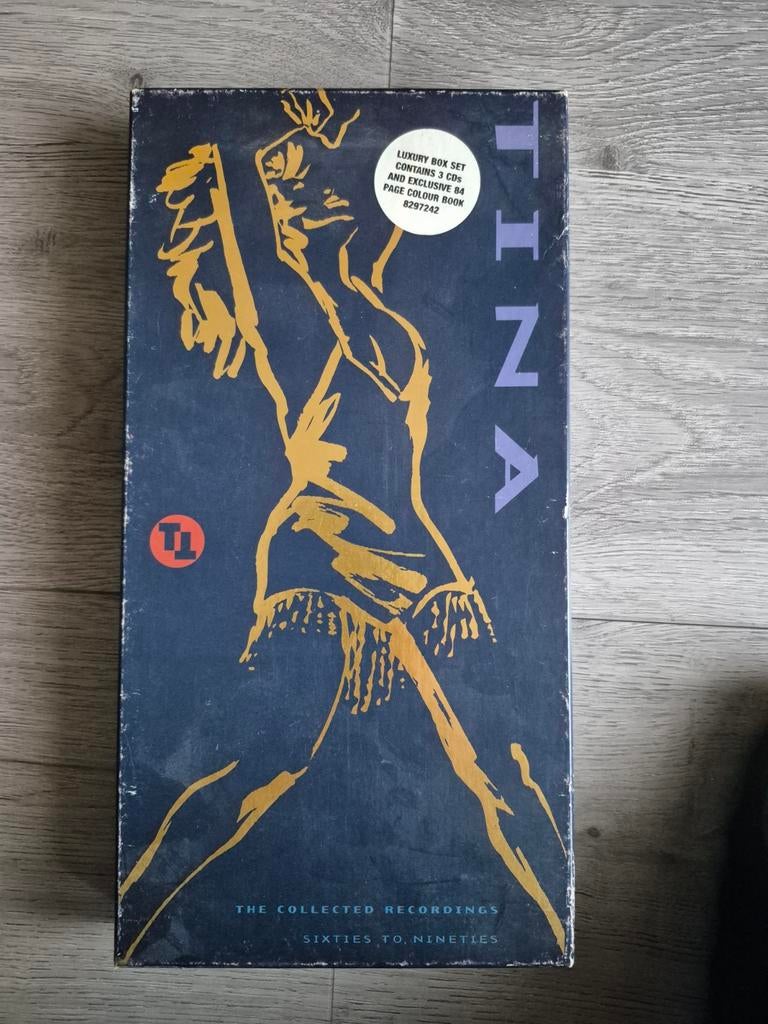 Tina Turner – The Collected Recordings 3cd Box + book, Boeken, Ophalen of Verzenden