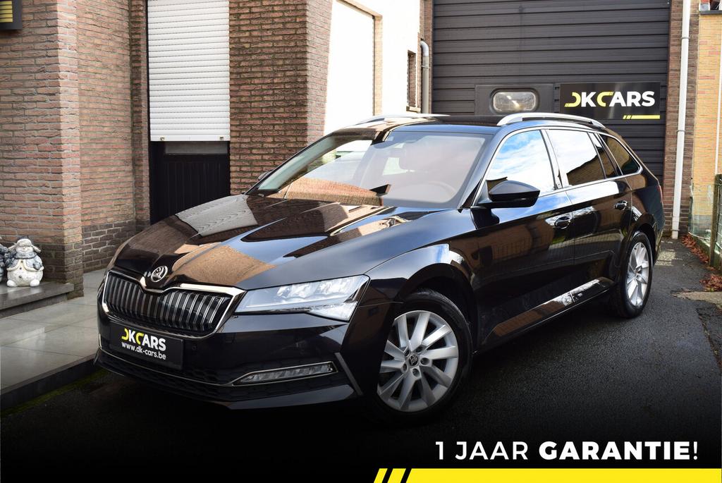 Skoda, Superb, Combi 1.4 TSI iV DSG - NAVI / LED / APPLE CA, 0 min, Zwart, 1395 cc, 5 deurs