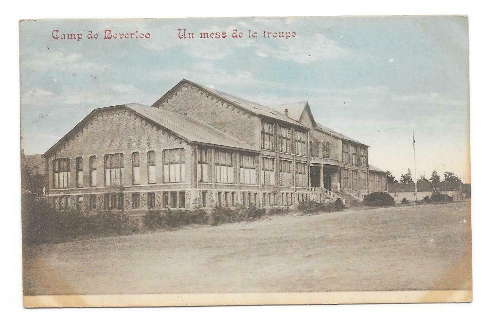 Camp de Beverloo un mess de la troupe, Verzamelen, Ophalen of Verzenden, 1920 tot 1940, Gelopen, Limburg