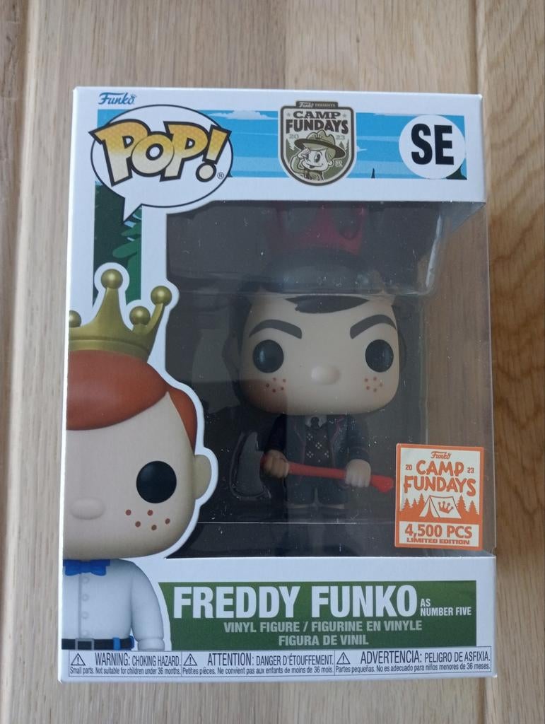Funko pop Freddy Camp Fundays only 4500 stuks nieuwstaat, Verzamelen, Ophalen of Verzenden, Nieuw