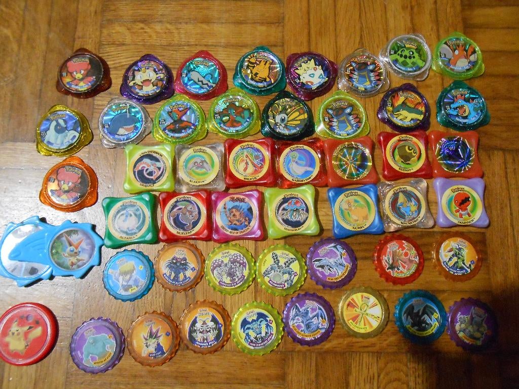 Chaps Yu-Gi-Oh, Kraks et Waps Pokemon en lot, Enlèvement
