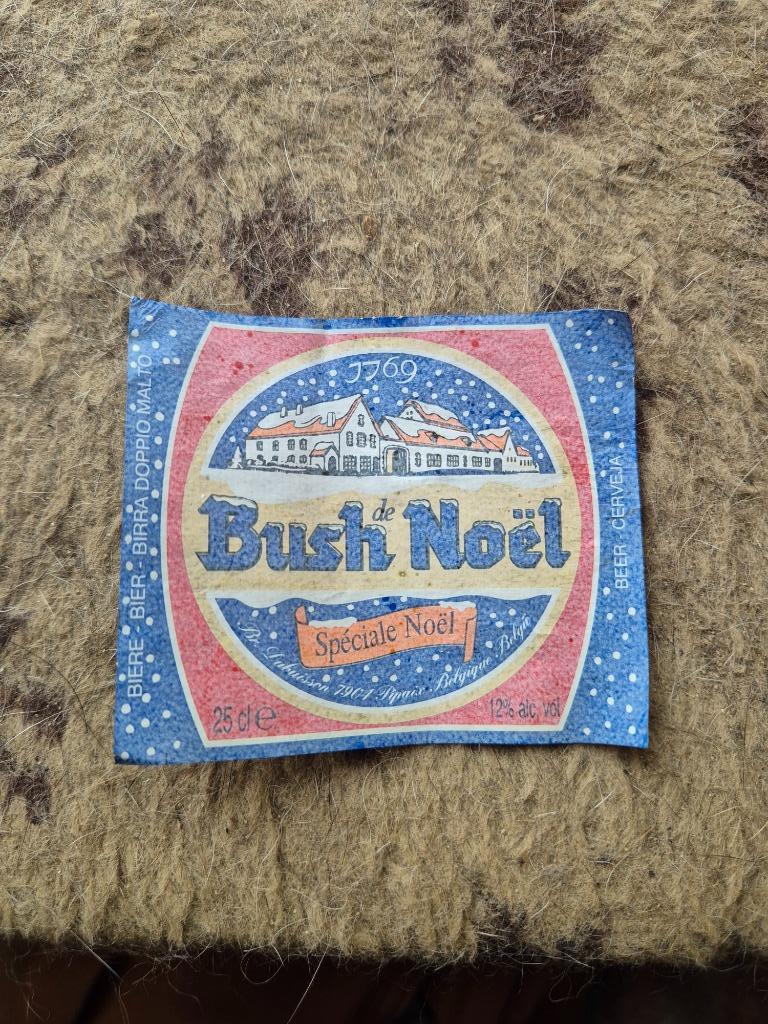 Etiquette Bush de Noël, Enlèvement ou Envoi, Utilisé, Autres types, Autres marques