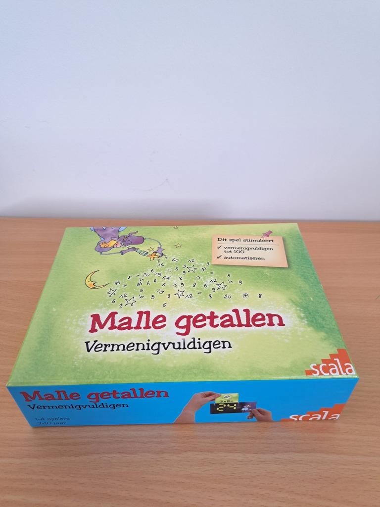 Malle getallen - vermenigvuldigen, Kinderen en Baby's, Ophalen of Verzenden, Zo goed als nieuw