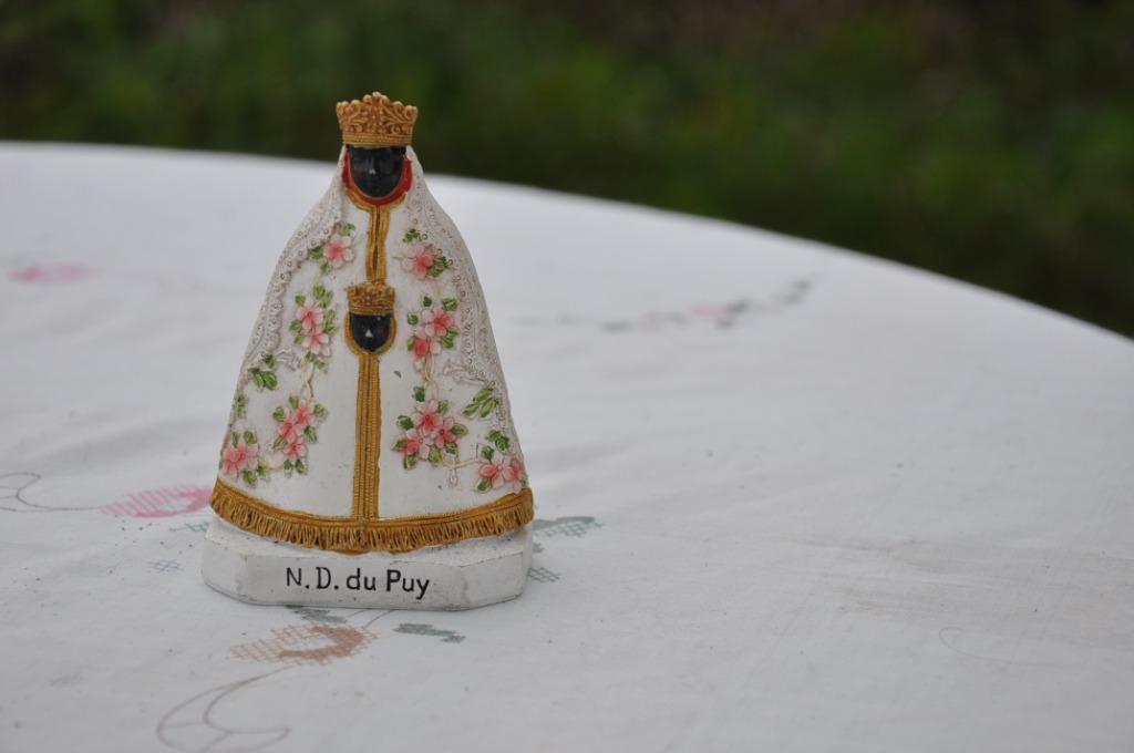 vierge notre dame du puy en resine, Enlèvement ou Envoi