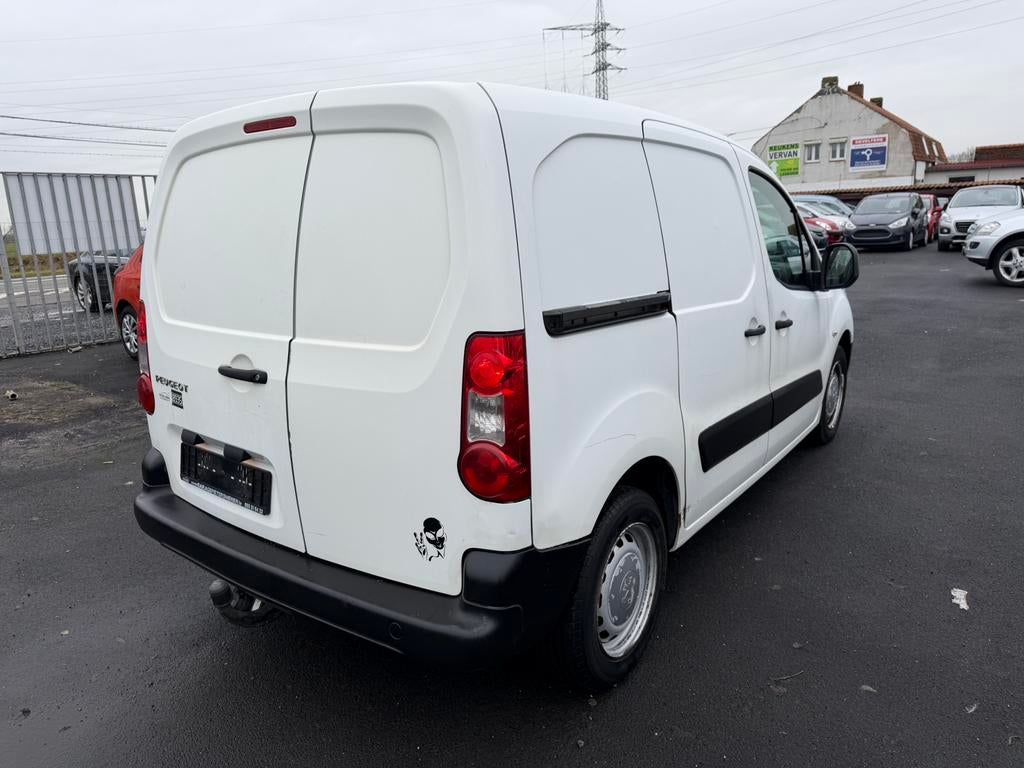 Peugoet partner 1.6 diesel EU5, Auto's, Euro 5, Stof, 4 cilinders, Wit