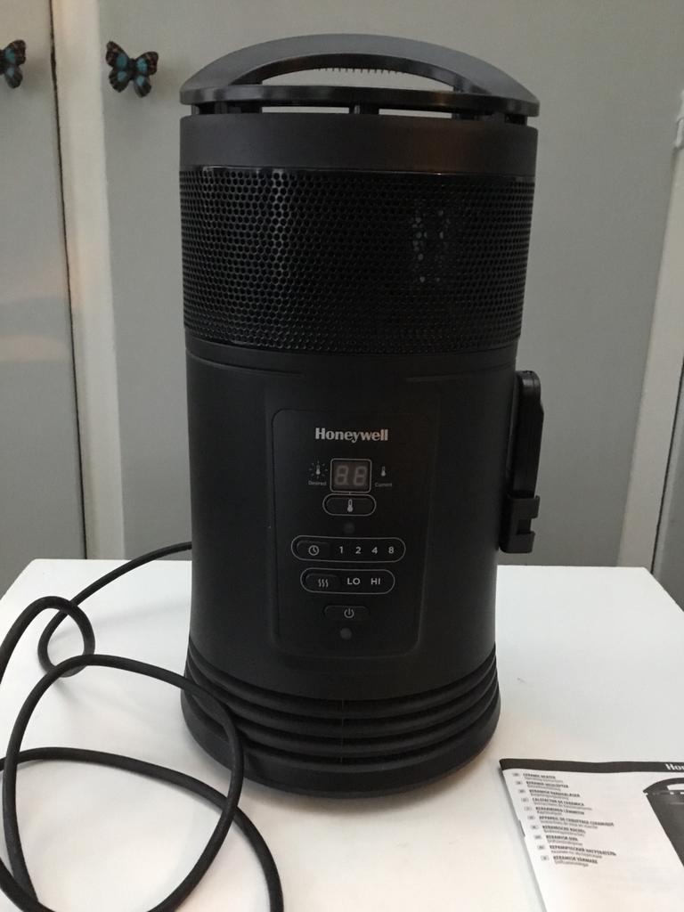 Honeywell keramische kachel HZ445E, Huis en Inrichting, Kachels, Overige soorten, Elektrisch, Ophalen of Verzenden, Zo goed als nieuw
