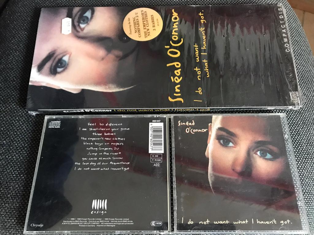 CD- Sinéad O'Connor - I Do Not Want What I Haven't Got, Ophalen, Gebruikt, Poprock