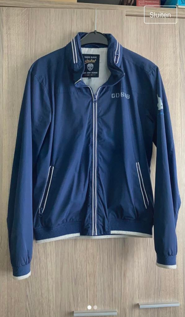 Jas Terre Bleue marineblauw, Gebruikt, Terre Bleue, Ophalen of Verzenden, Jongen