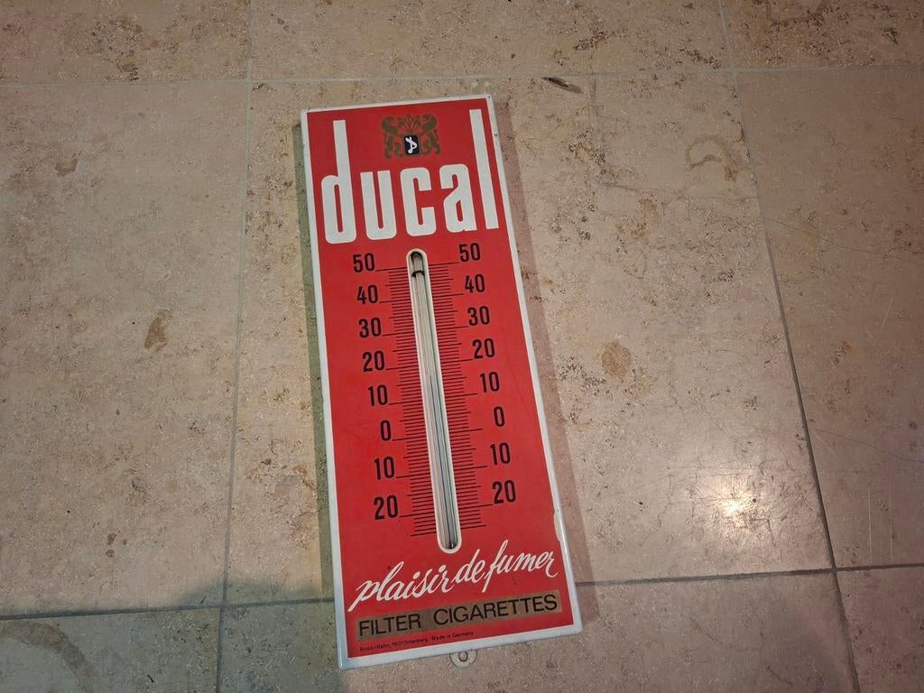 Ducal Emial thermometer in topstaat, Ophalen of Verzenden