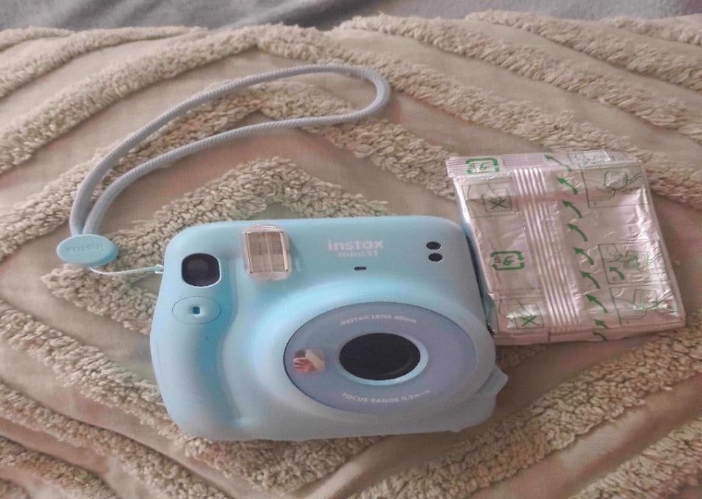 Fiji instax mini camera poloroid, Audio, Tv en Foto, Fotocamera's Analoog, Ophalen of Verzenden, Zo goed als nieuw, Polaroid, Fuji