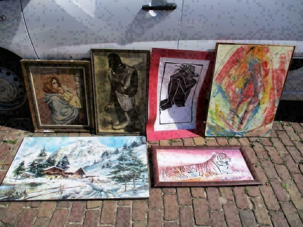 6 Mooie Oude Kunstwerken - allerlei, Huis en Inrichting, Woonaccessoires | Schilderijen, Tekeningen en Foto's, Oorspronkelijke maker