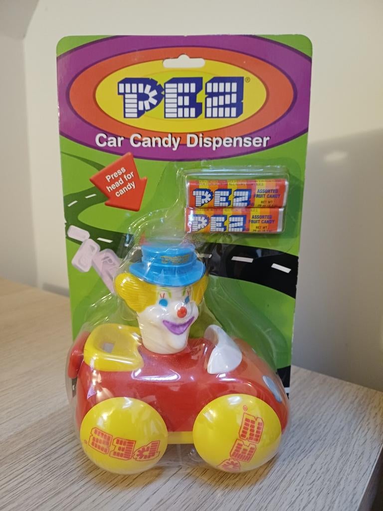 Voiture vintage Peter le clown Pez, Enlèvement ou Envoi