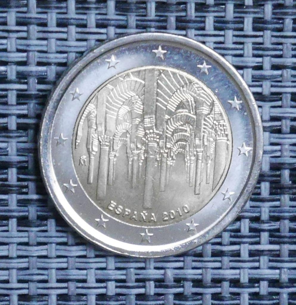 2 euro Spanje 2010 UNC UNESCO: De historische binnenstad, Ophalen of Verzenden, Spanje, 2 euro, Setje