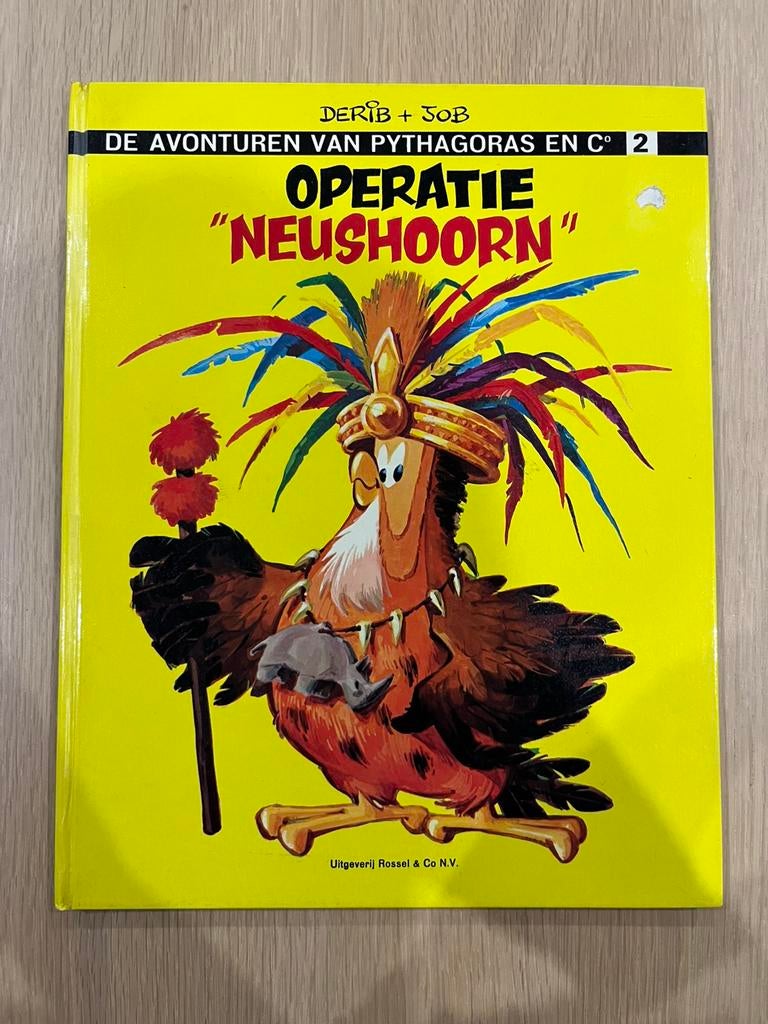 De avonturen van Pythagoras en Co - 2 - Operatie “Neushoorn”, Boeken, Stripverhalen, Eén stripboek, Ophalen of Verzenden, Gelezen