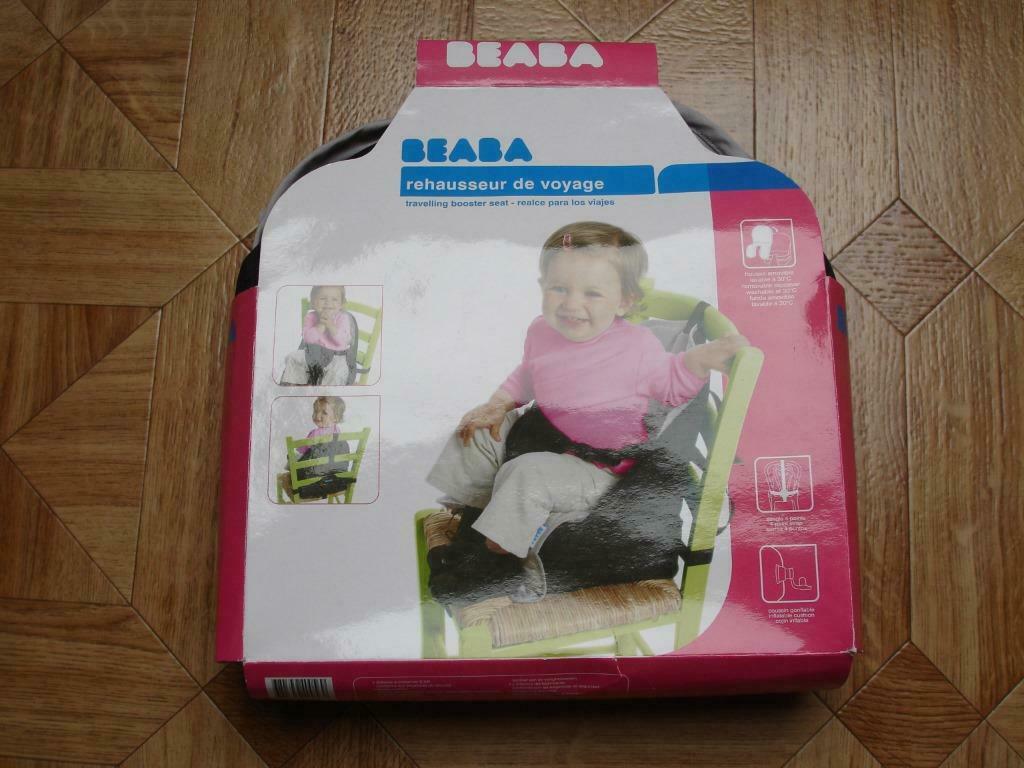 Verhoogstoeltje Béaba in stof, Kinderen en Baby's, Kinderstoelen, Zo goed als nieuw, Overige typen, Stoelverkleiner, Ophalen