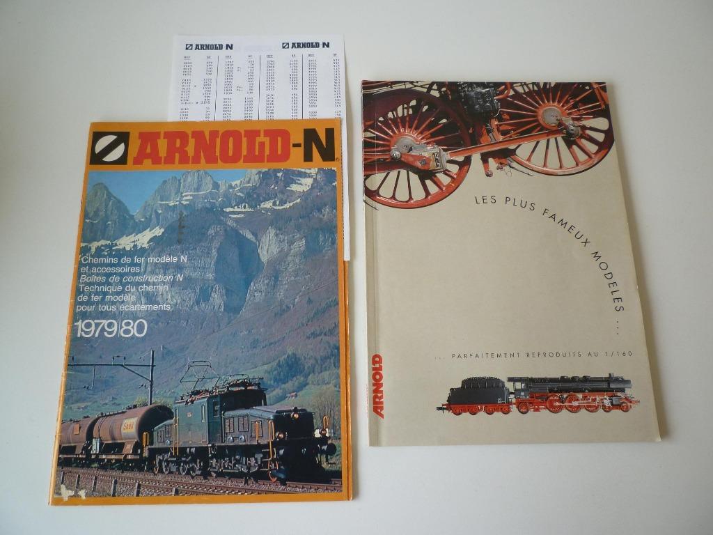 Anciens catalogues et tarif Arnold, Hobby & Loisirs créatifs, Trains miniatures | Échelle N, Enlèvement ou Envoi, Arnold