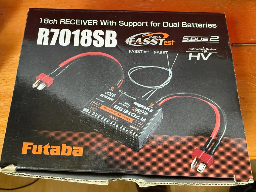 Futaba R7018SB Fast/Fastest ontvanger (Dual Battery), Enlèvement ou Envoi, Comme neuf