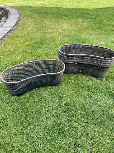 6 Contour vijvermandjes, Tuin en Terras, Ophalen, Gebruikt