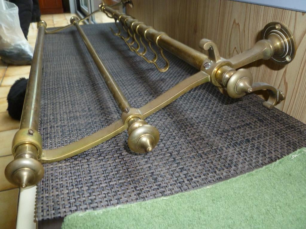 koperen kapstok, Ophalen of Verzenden, Gebruikt, Overige materialen, Wandkapstok