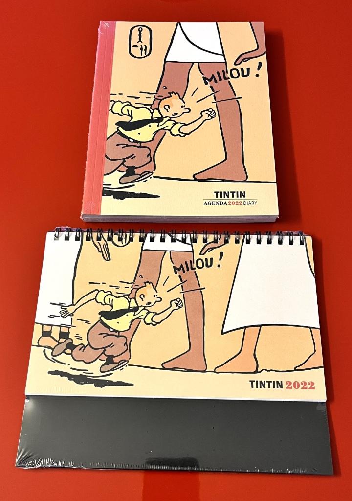 Kuifje agenda 2022 diary - sold out - sealed, Nieuw, Ophalen of Verzenden, Meerdere stripboeken, Herge