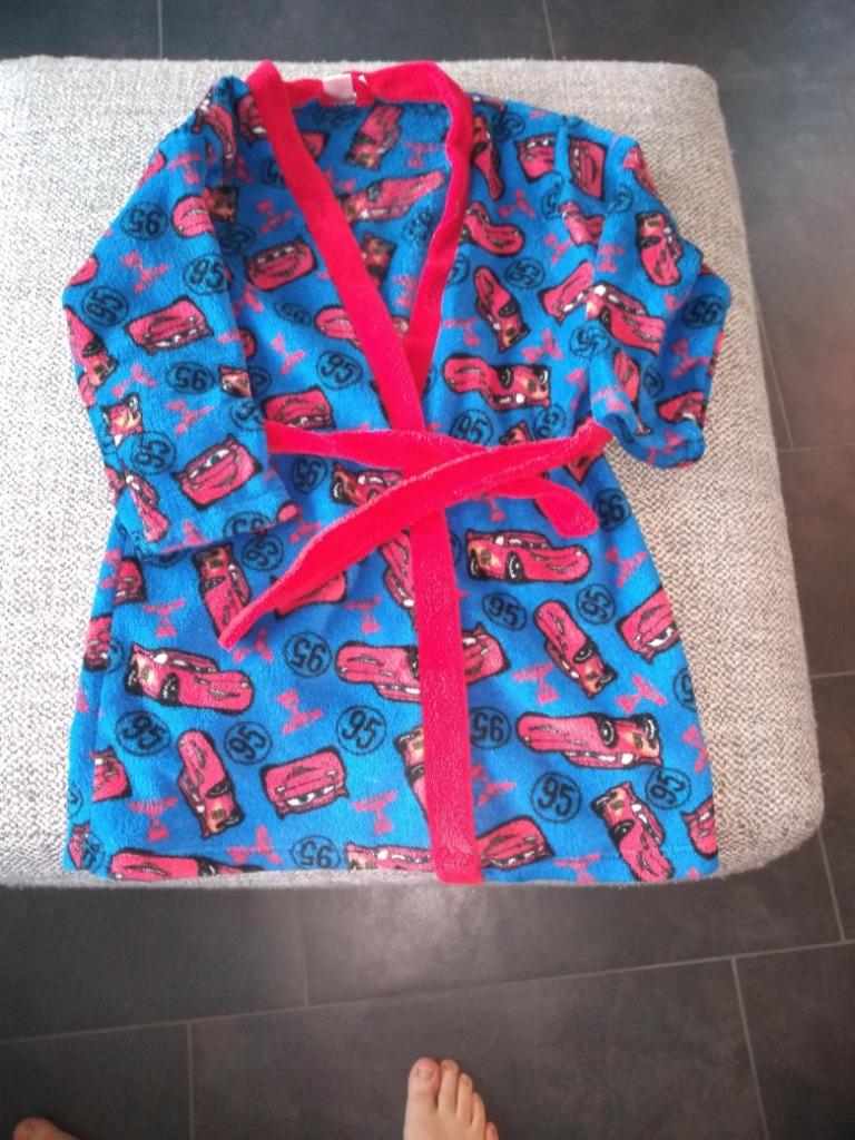 Badjas fleece cars 110 - 116, Ophalen, Gebruikt