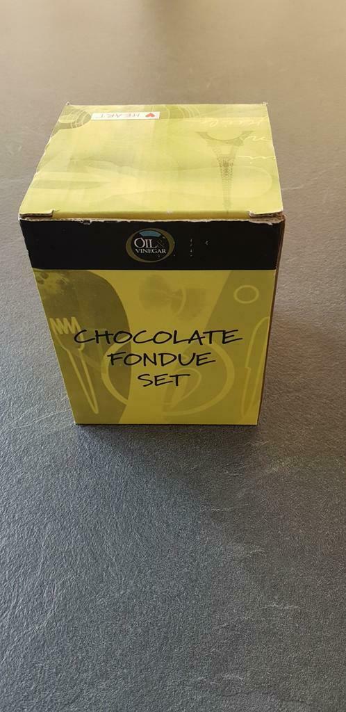 Chocolade fondue set - Oil & Vinegar, Elektronische apparatuur, Gourmetstellen, Ophalen, Zo goed als nieuw, 4 t/m 7 personen
