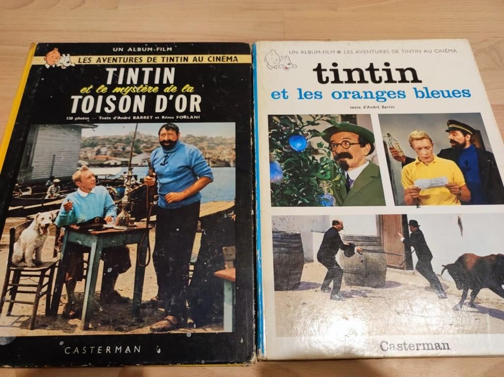 Les aventures de Tintin au cinéma, Livres, BD, Utilisé, Plusieurs BD, Enlèvement