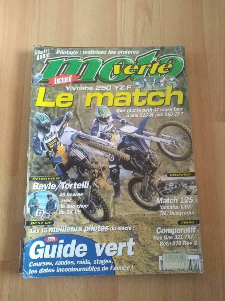 Moto verte N 321 de janvier 2001, Ophalen of Verzenden