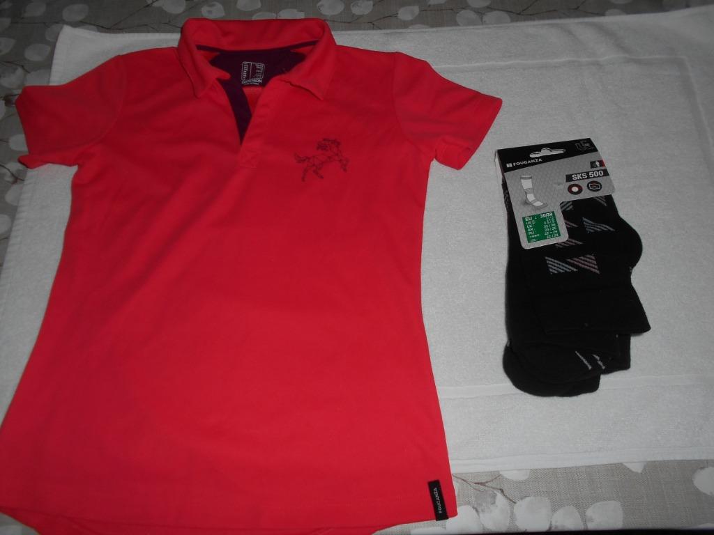 paardrijbloes en nieuwe sokken., Vêtements d'extérieur, Récréation, Comme neuf, Enlèvement
