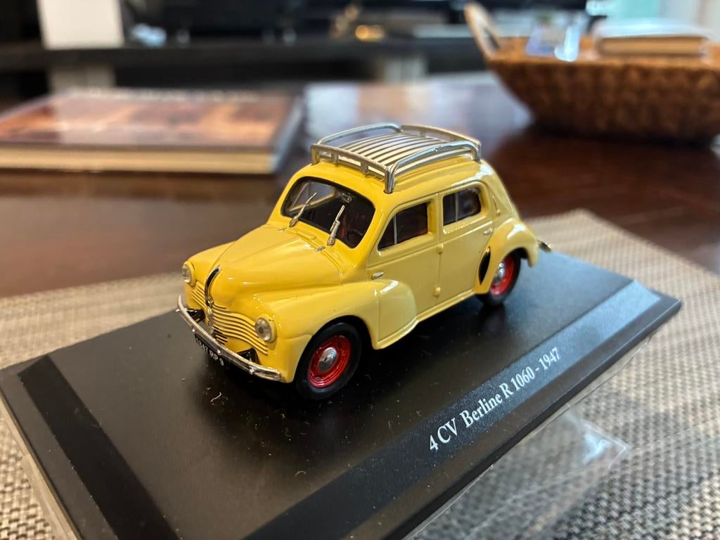 Renault 4cv R 1060 1947 1/43 eligor, Enlèvement, Comme neuf, Voiture