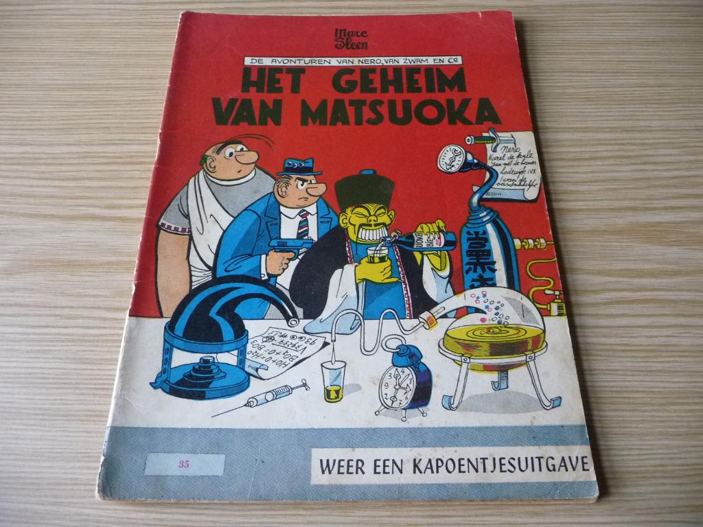 Nero - het geheim van Matsuoka, Boeken, Gelezen, Marc Sleen, Eén stripboek, Ophalen of Verzenden