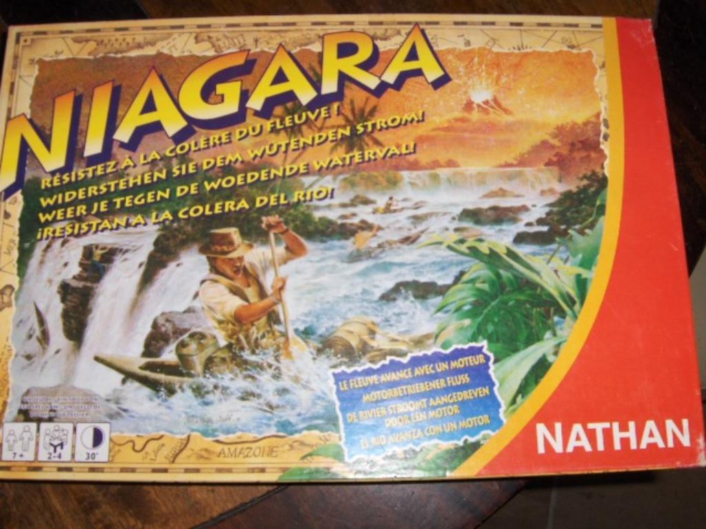 bordspel  Niagara, Drie of vier spelers, Ophalen, Zo goed als nieuw, Nathan