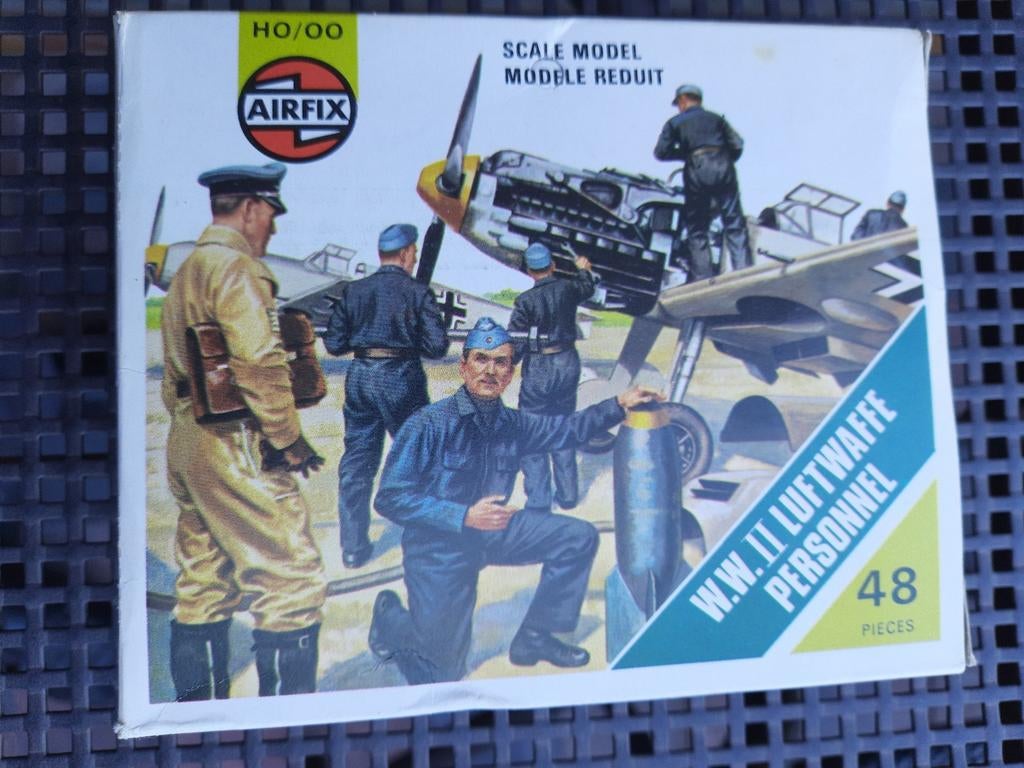 AIRFIX WW II LUFTWAFFE PERSONNEL 48pcs.*NEUF*VINTAGE*1/72*, Enlèvement, Neuf, 1:50 ou moins, Diorama