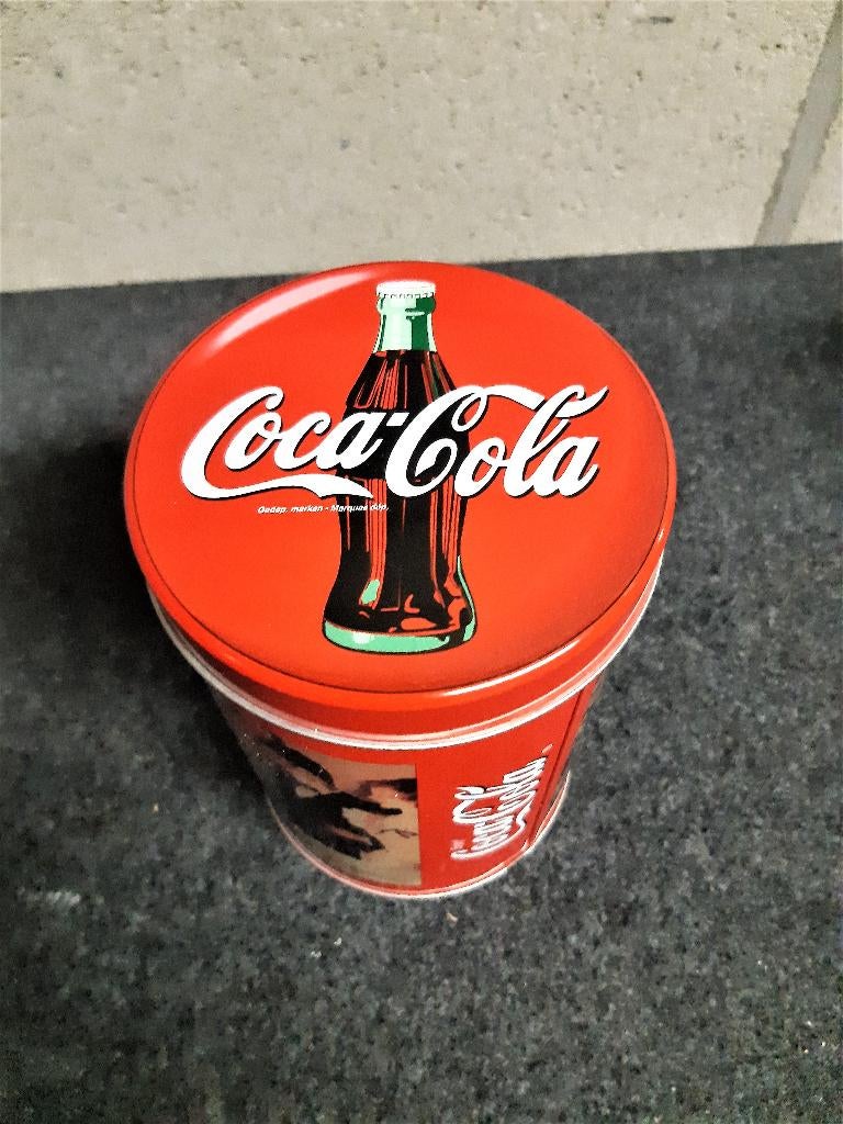 Vintage retro , coca cola ton 15x10 cm, Enlèvement