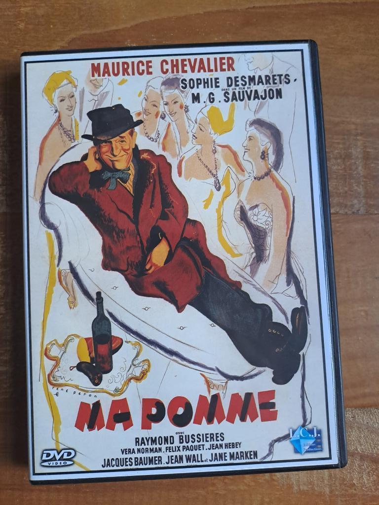 Ma pomme - Marc-Gilbert Sauvajon - Maurice Chevalier, CD & DVD, DVD | Comédie, Utilisé, Enlèvement ou Envoi