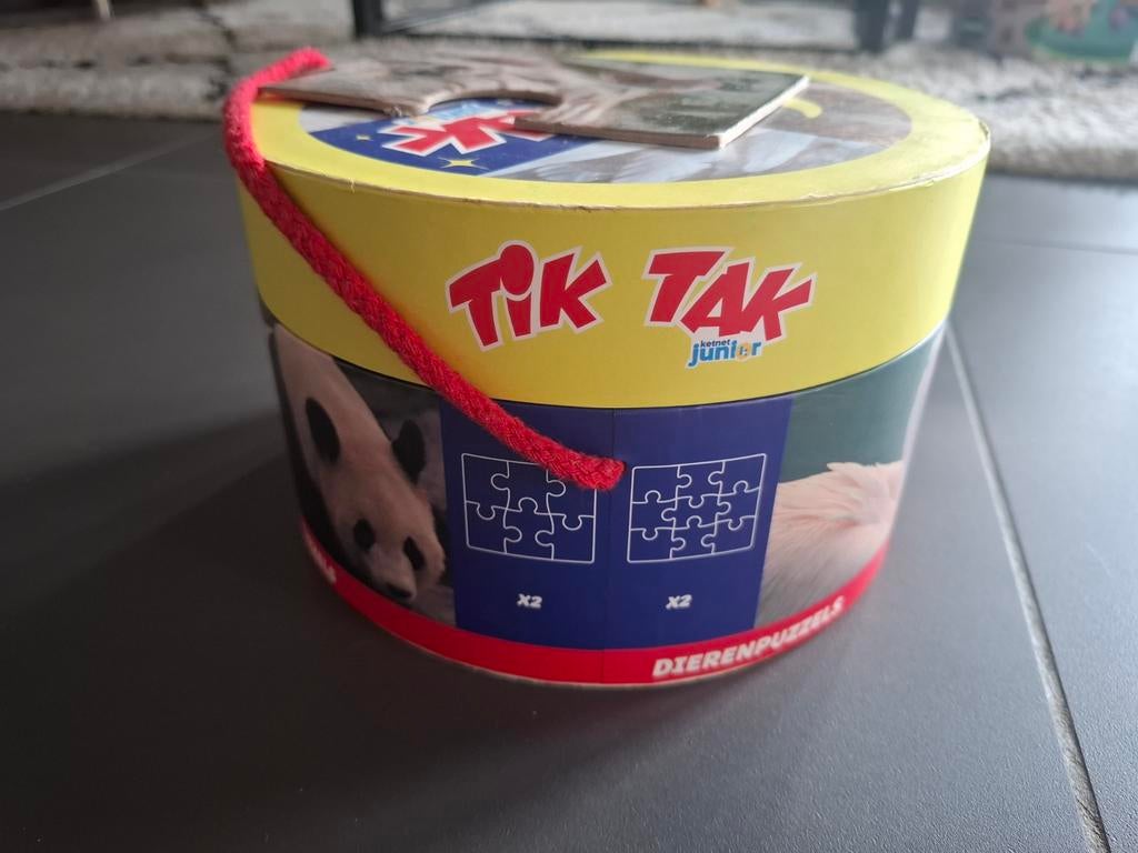 Puzzel Tik Tak, Enlèvement